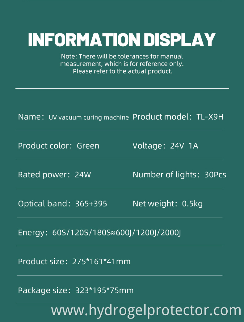 Uv Vacuum Curing Machine